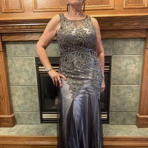 Beautiful chic, Navy gauze